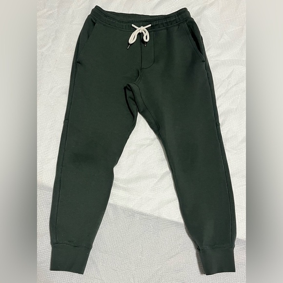 American Eagle Joggers Green with White Drawstring Sweatpants Size XS - Picture 1 of 11